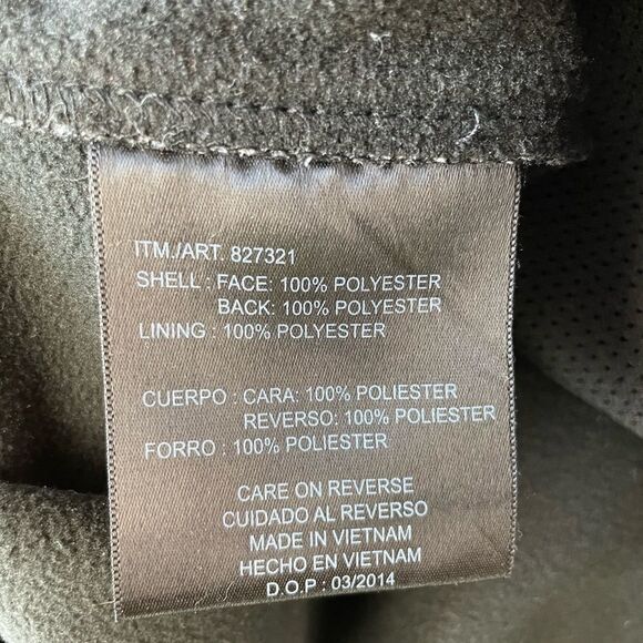 Kirkland Full Zip Jacket Size M EUC - Picture 7 of 7